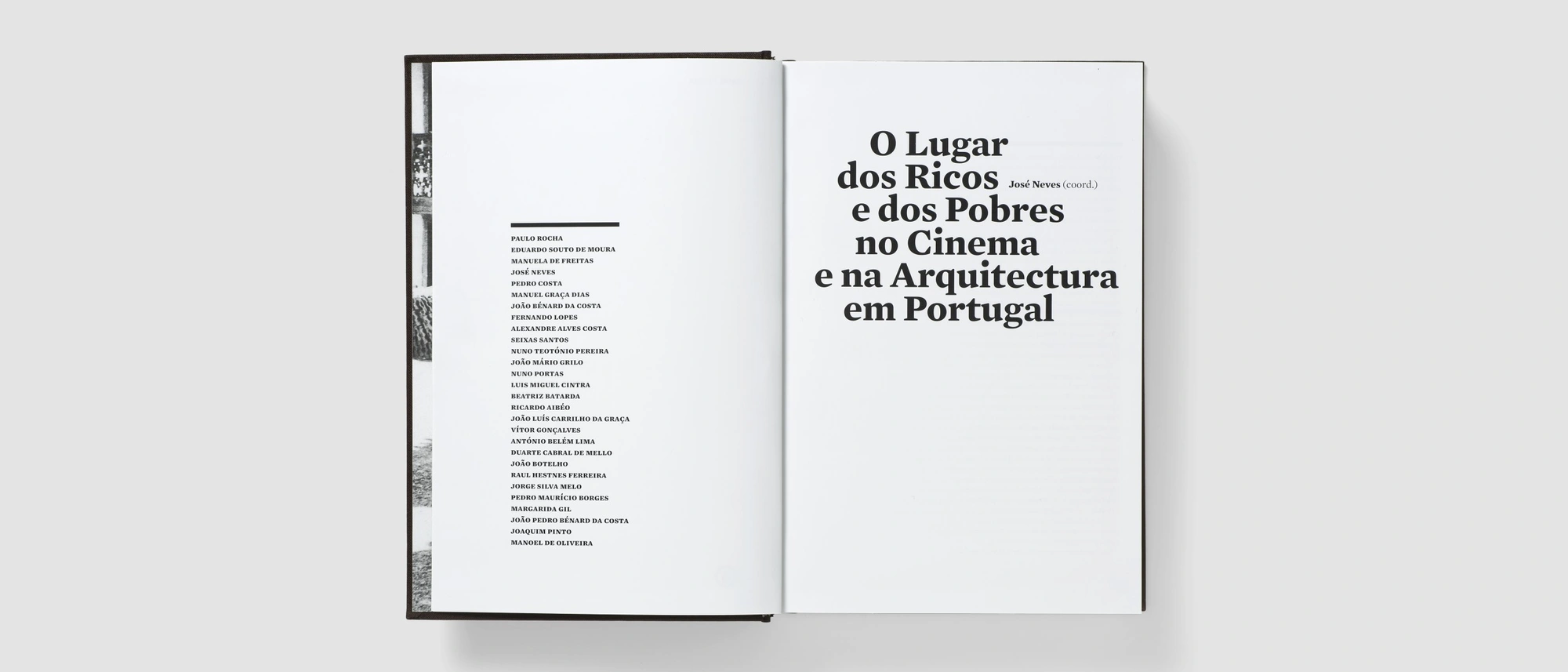 O Lugar dos Ricos e dos Pobres no Cinema e na Arquitectura em Portugal