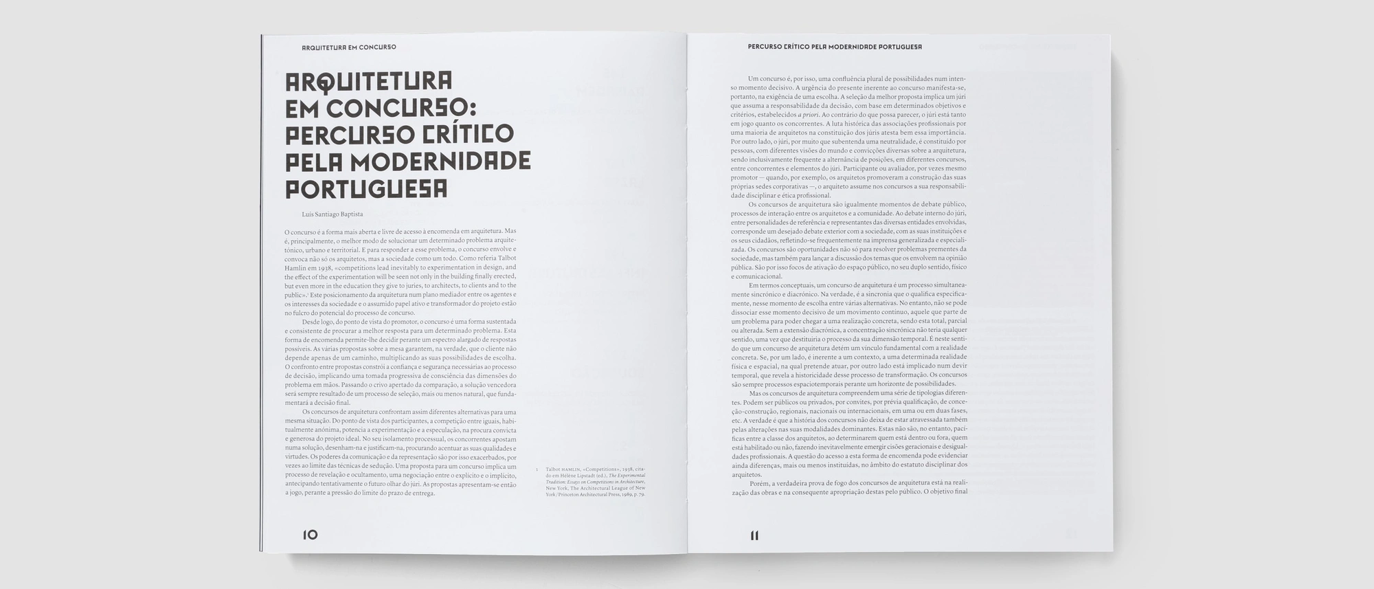 Arquitetura em Concurso